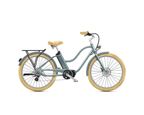 Vélo électrique O2feel iPop City Boost 4.1 - 400Wh - Gris perle