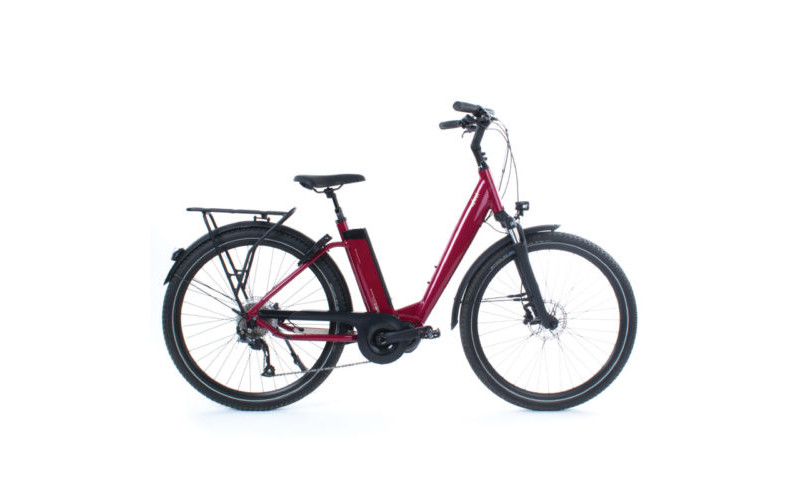 Vélo électrique O2feel iVog explorer Boost 4.1 400Wh - rouge