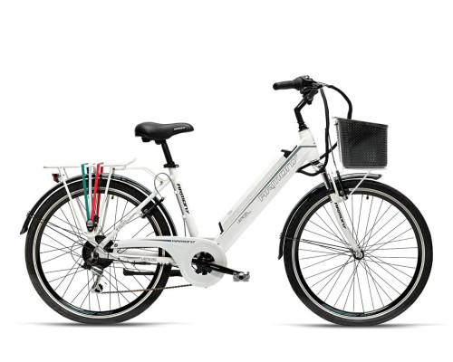 Vélo électrique pas cher Armony Venezia - 468Wh - blanc