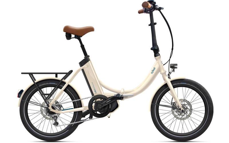 Vélo électrique pliant O2feel iPeps fold up 5.1- 400Wh - blanc