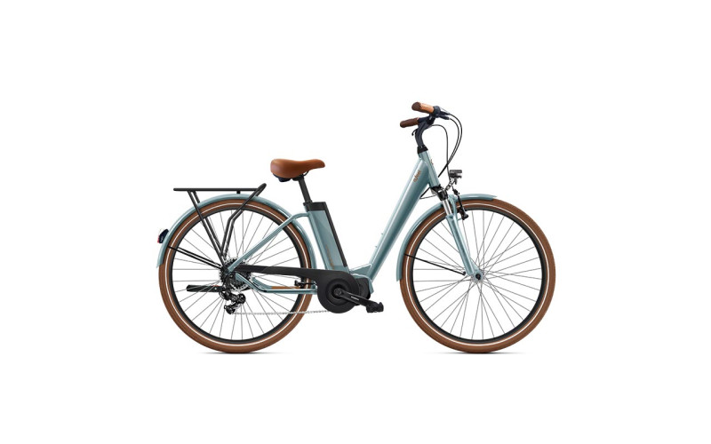 Vélo électrique O2feel ivog city up 4.1 - 400Wh - bleu boréal