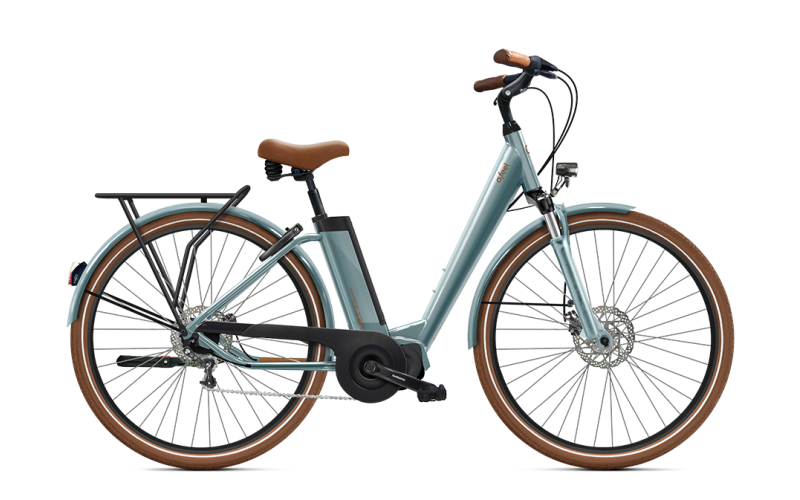 Vélo électrique O2feel ivog city up 5.1 - 400Wh - bleu boréal